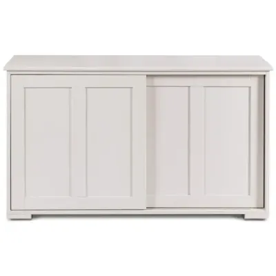 Sideboard costway Set dulap bucatarie cu usi glisante alb / maro 106.5 x 33 x 60 cm bej