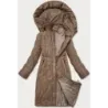 Jacheta interimară pentru femei S'West Brown (B8302-14)