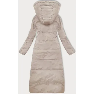 Sacou de iarnă cu două fețe cu J Bear Style bej deschis (16M9167-280)