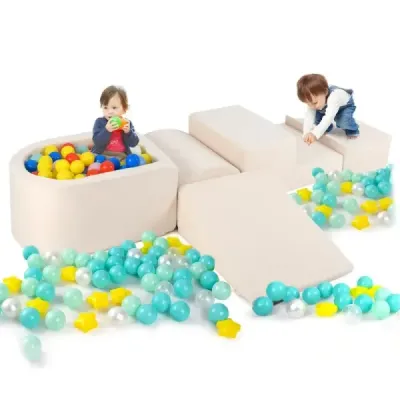 5 TLG. Blocuri de constructii gigant cu Bale Bath Blocuri mari pentru Toben Bej