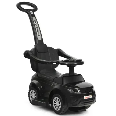 3 în 1 vehicul glisant culisant auto cu mâner glisant detașabil și arc protector negru