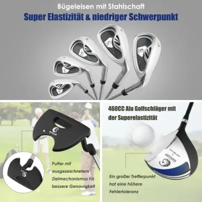 9 bucata complet barbati club de golf set de golf set perfect club de golf cadou