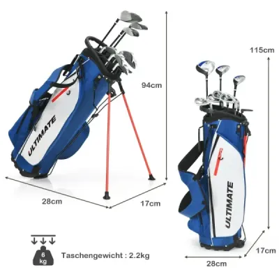 9 bucata complet barbati club de golf set de golf set perfect club de golf cadou
