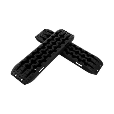 Sand Sheels Offroad 2 Piese Startup ajutor Scara anvelope pentru nisip / slamm / zăpadă 107 x 31 x 7 cm Negru