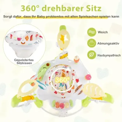 Sky Jumperoo cu Heights & Toys & cutie muzicală reglabilă