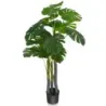120 cm Copac artificial înalt Monstera Deliciosa verde