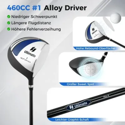 9 bucata complet barbati club de golf set de golf set perfect club de golf cadou