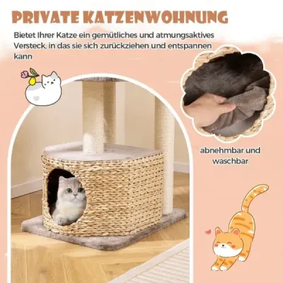 Scratch cu Cat Cave & Platforms & Ball & Seat & Pillows Cat Tree Alpinism