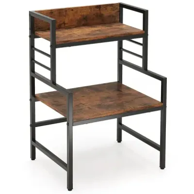 3 rack cuptor cu microunde etapa cu 2 rafturi deschise 52 x 42 x 78 cm