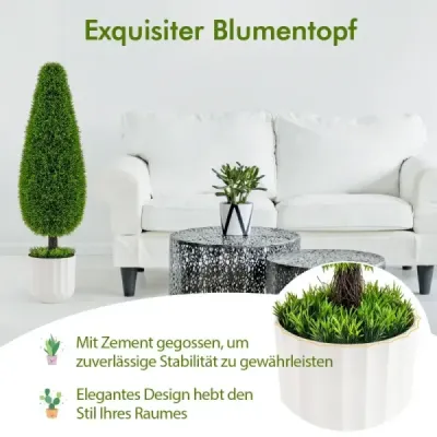 2nd arta Plant Cedar 90 cm Arta Arbore cu oala camera decor verde