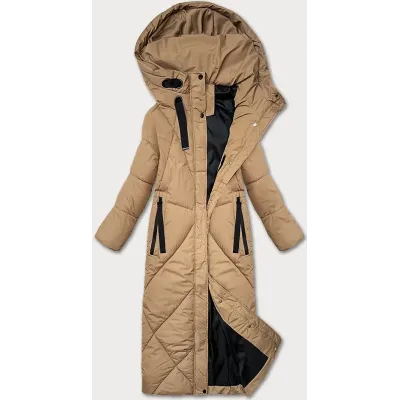 Jacheta de iarnă pentru femei J Style cămilă (5M3232-84)