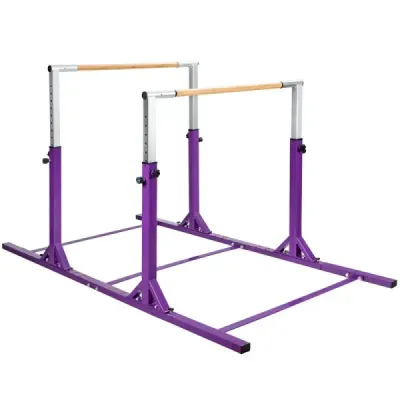 Baruri de gimnastică stretch bar Baruri de turn cu lățimea reglabilă 250 x 132 x 140 cm Violet
