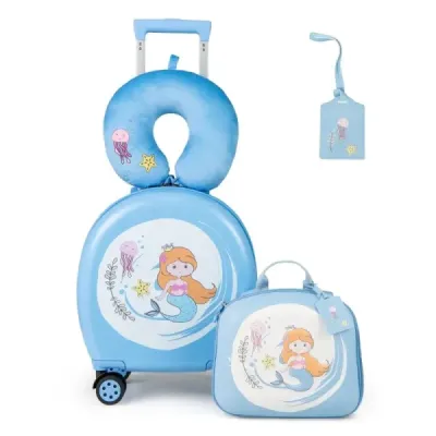 4 cutie pentru copii + rucsac 10