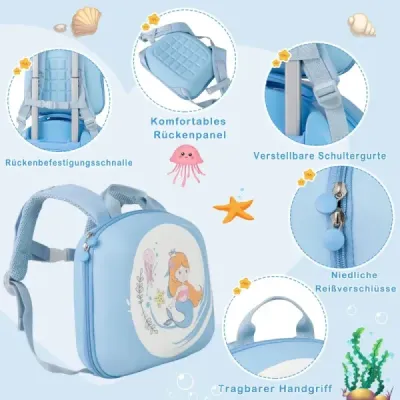 4 cutie pentru copii + rucsac 10