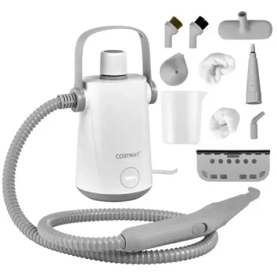 Masina de curatat cu aburi portabila fara abur cu 1000 W putere Grey