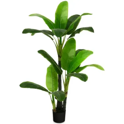 150 cm Mare artificial bananier tropicale palmier verde