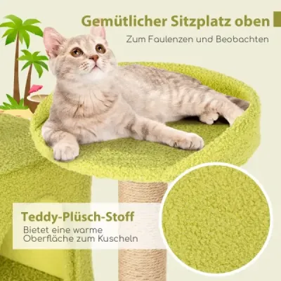 Scratch in design plaja cu 2 cathouses & view platforma cat turn cat tree