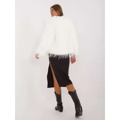 Jacheta de blană pe căptușeala ecru (2359)