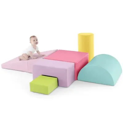 Şase. Foamstones Giant Building Blocks pentru Tobing şi Alpinism Hellrosa