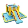 Castel gonflabil bouncy cu diapozitive &amp; tunel &amp; baschet baschet joc gigant castel