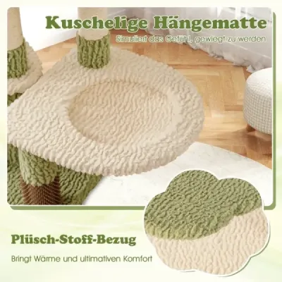 Scratch cu platforme & pisica pestera & hamac & blană copac pisica Alpinism copac