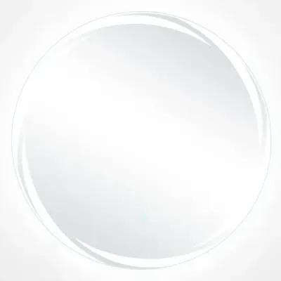 Oglinda LED baie cu iluminat 60cm rotund baie oglinda antimontaj oval