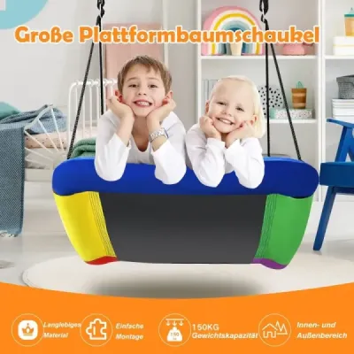 Swing gradina pentru copii 83 x 155 cm Colorat