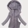 Jacheta de damă murată cu glugă J Stil luminos (16M9238-35)
