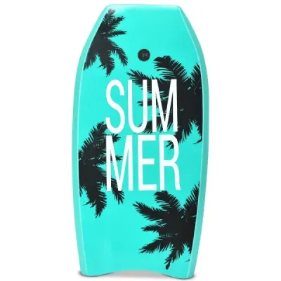 Goplus Sup Board Kinderboard Surfbrett Surfboard Grün 104 x 52 x 6 cm