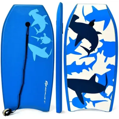 Bodyboard Sup-Board Surfboard Surfboard Kinder 83 x 47 x 5,5 cm Blau