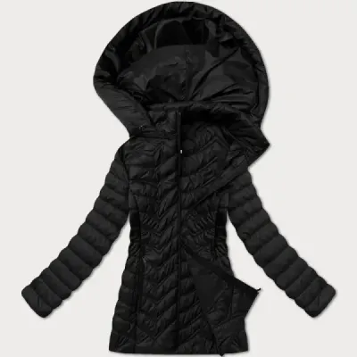 Sacou simplu matlasat pentru solduri J Stil negru (16M9261-392)