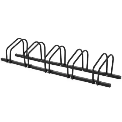 stand de biciclete stand stand stand stand stand stand stand cu 5 pitch-uri de biciclete negru