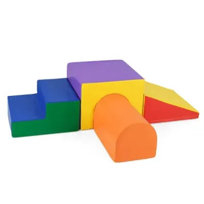 4 TG. Blocuri de spumă pentru alpinism & Toben Blocuri de construcții Soft gigant blocuri de construcții colorate