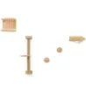 5 PCS Pisici Urcare Zid Scratch cu platforme &amp; Sisalpfosten Cat House cu Cat Pat