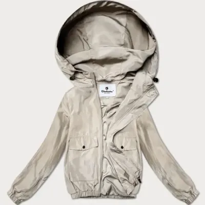 Dámska tenká bunda MODA8017 béžová