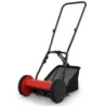 Maşini de tuns iarba cu o lăţime de 30 cm 18,5 litri coş roşu
