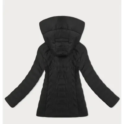 Jacheta de damă murată cu glugă J Stil negru (16M9238-392)