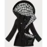 Jacheta subțire cu căptușeală decorativă J Stil negru (16M9252-392)
