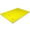 Covor plutitor Pat plutitor 270 x 180 x 3,5 cm galben/albastru