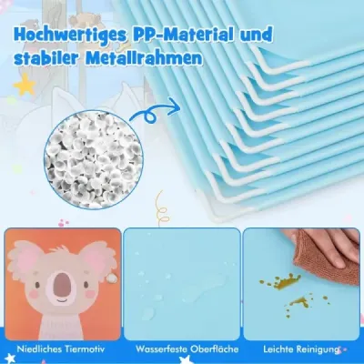 dulap de plastic pentru copii cu 12 cuburi raft pentru copii cu usi & 2 umar albastru