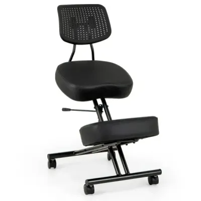 Scaun genunchi ergonomic cu scaun înclinat pentru ameliorarea durerii Scaun birou ortopedic