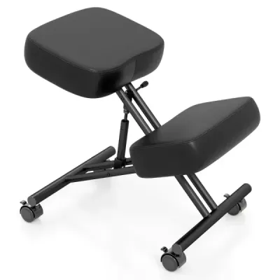 Scaun genunchi ergonomic cu scaun înclinat pentru ameliorarea durerii Scaun birou ortoped