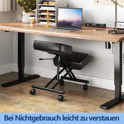 Scaun genunchi ergonomic cu scaun înclinat pentru ameliorarea durerii Scaun birou ortoped