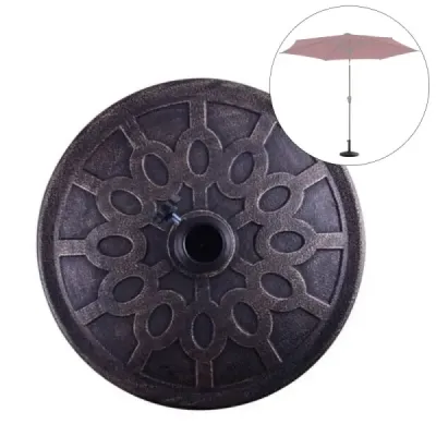 stand umbrela umbrela stand stand de bronz rotund