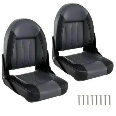 Set 2 de scaun de barca pliabil cu 7 cm grosime umplutura spuma